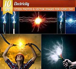 10张高清的电流图片：Electricity,10 x UHQ JPEG