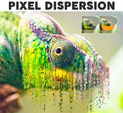 <b>极品PS动作－像素抽离(短距版)：Pixel Dispersion Photoshop Action</b>